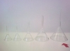 Trichter Glas � 80 mm