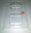 Giessform Quadrat/Ellipse