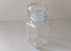 Glasdose Weithals eckig 150 ml